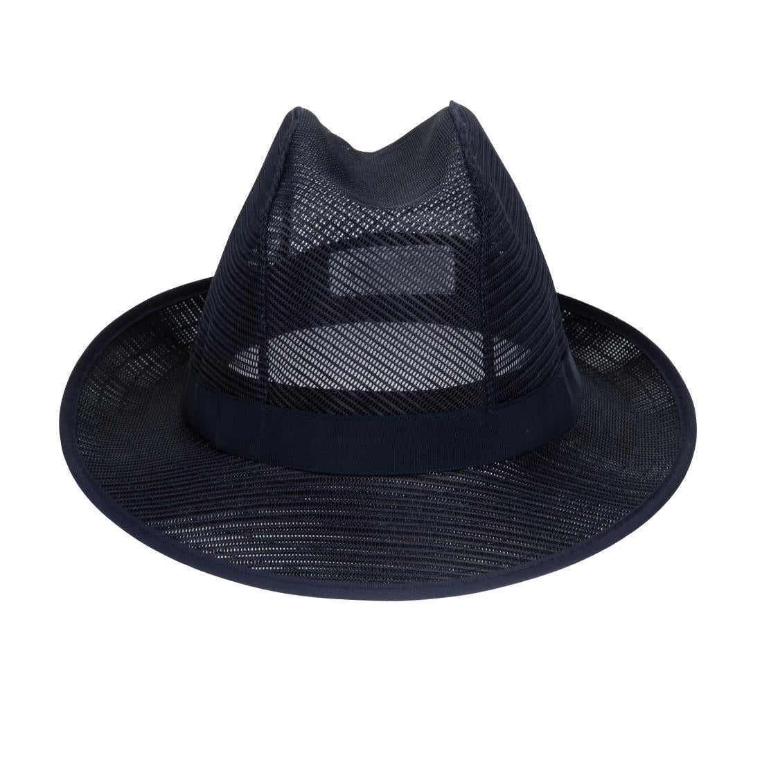 Trilby Hat Navy Blue M