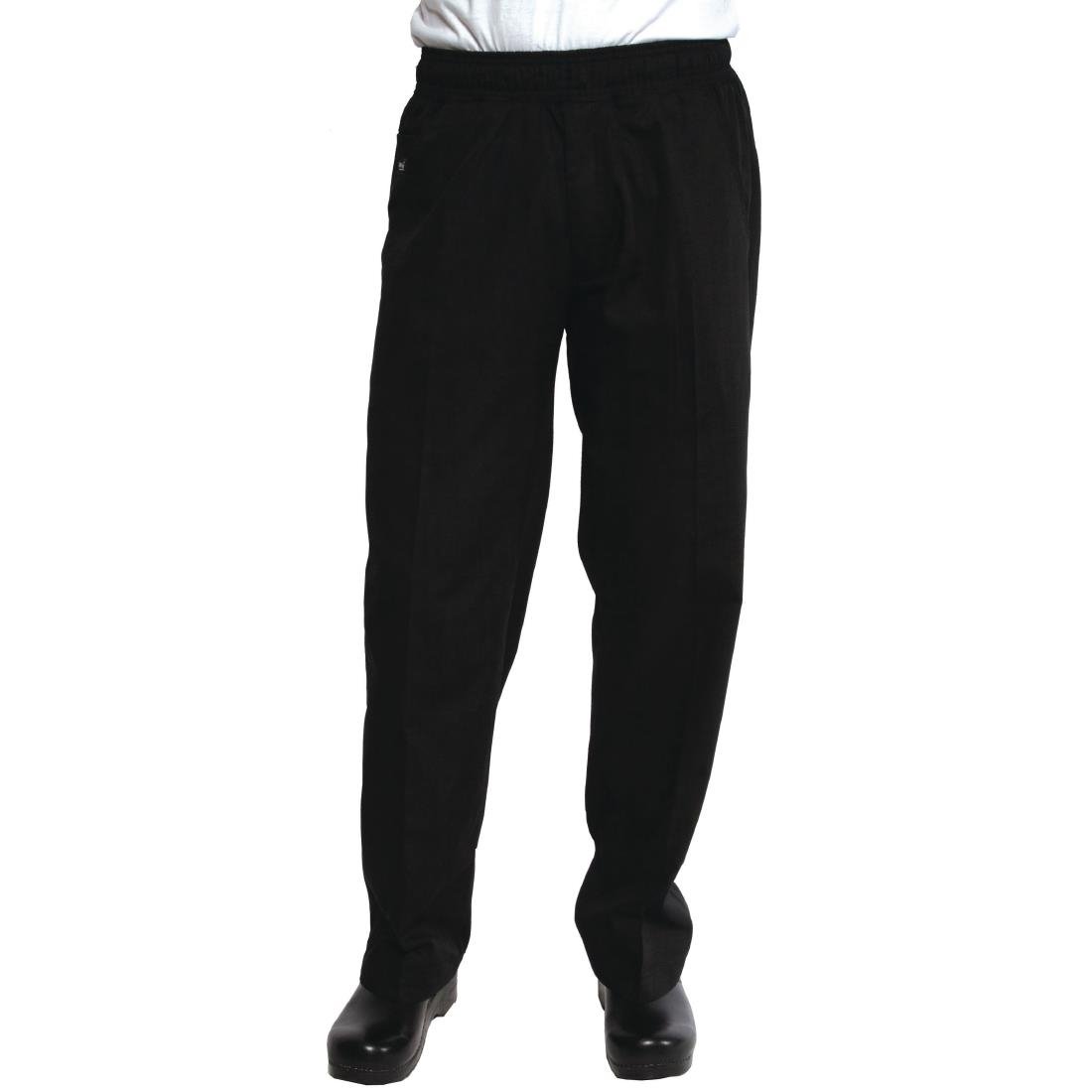 Chef Works Unisex Better Built Baggy Chefs Trousers Black 4XL