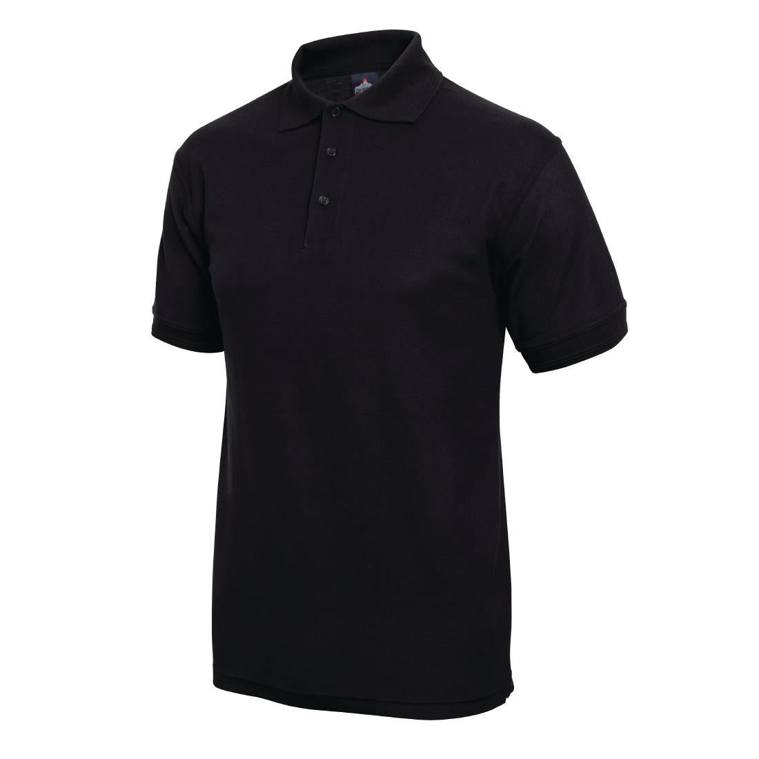Portwest Unisex Polo Shirt Black S