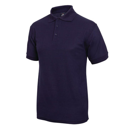 Portwest Unisex Polo Shirt Navy Blue L