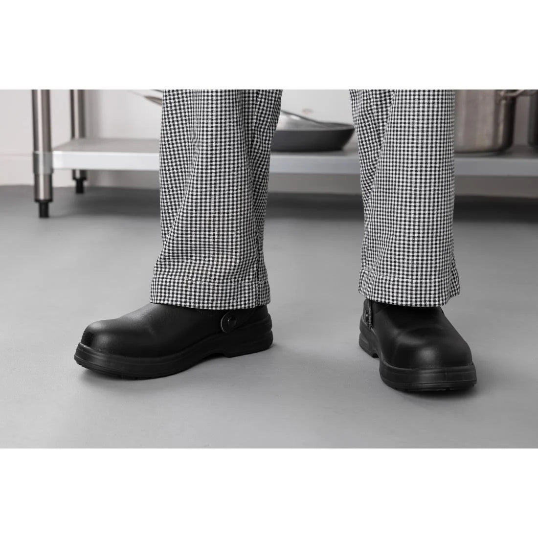 Slipbuster Cryzon Safety Chef Clogs Black 39