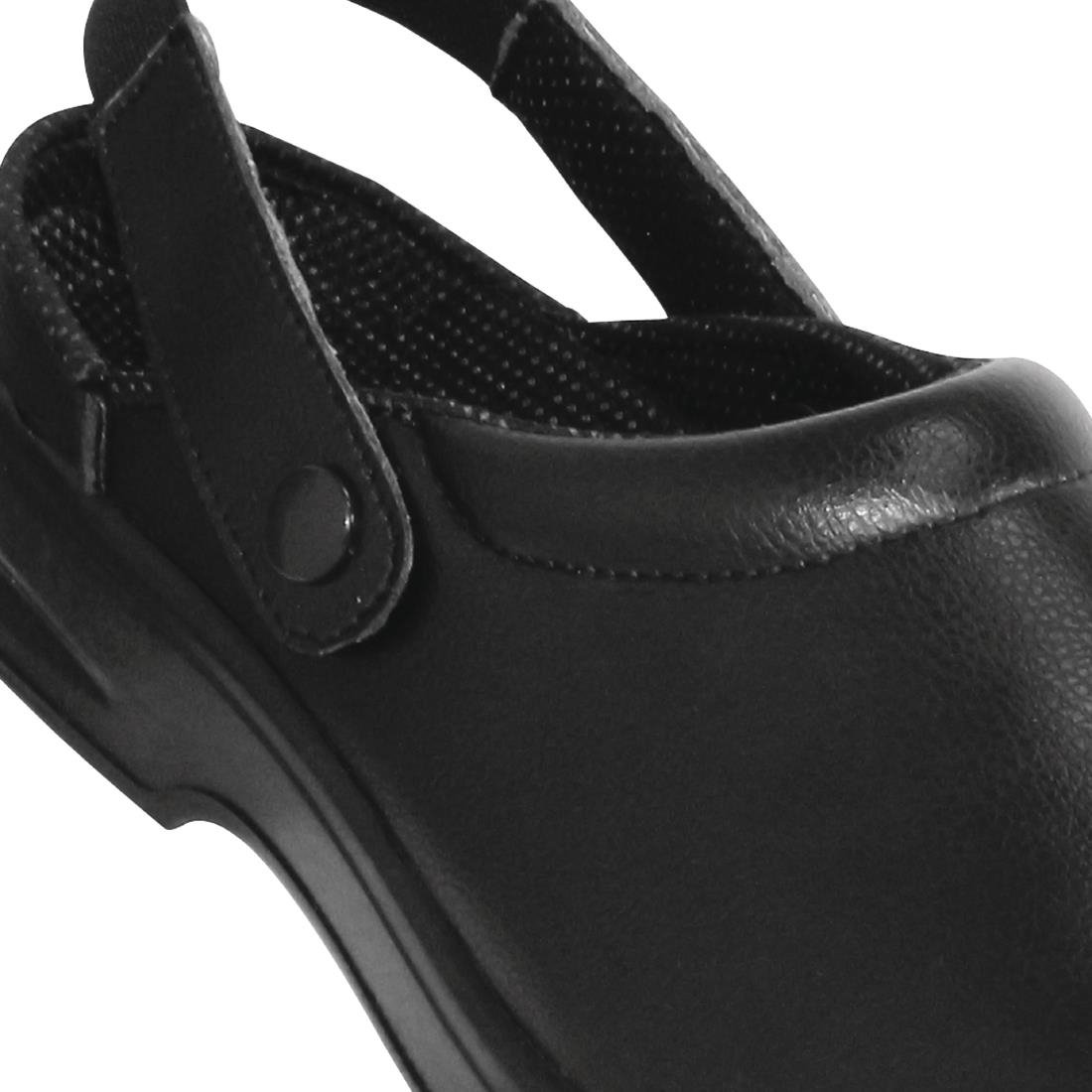 Slipbuster Cryzon Safety Chef Clogs Black 45