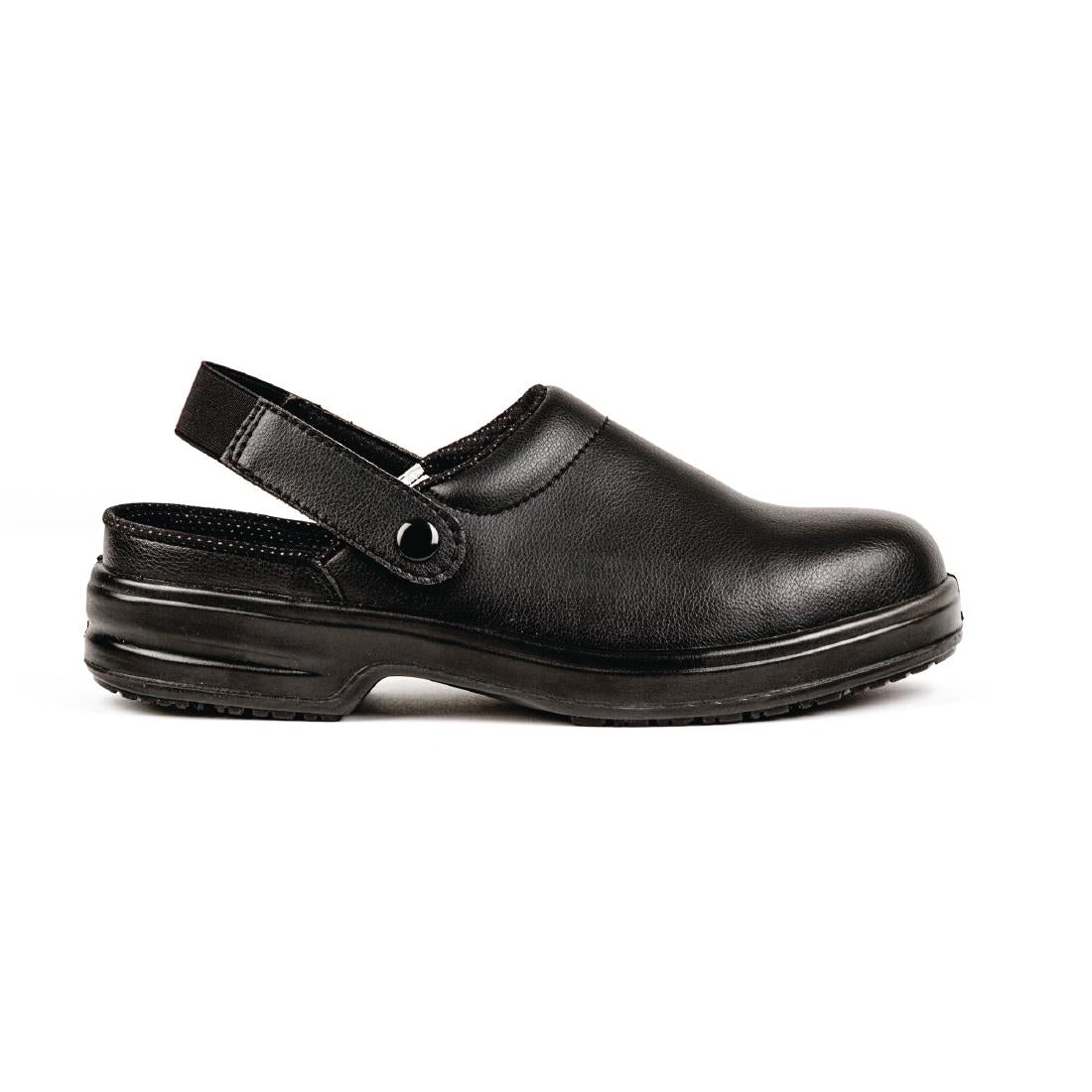 Slipbuster Cryzon Safety Chef Clogs Black 36