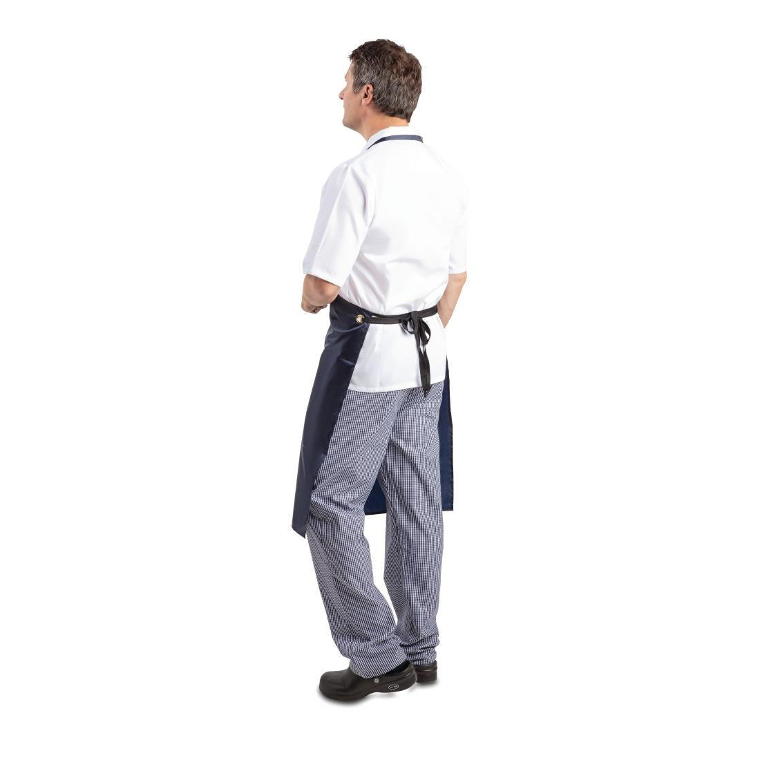Whites Light Duty Water Resistant Bib Apron Blue