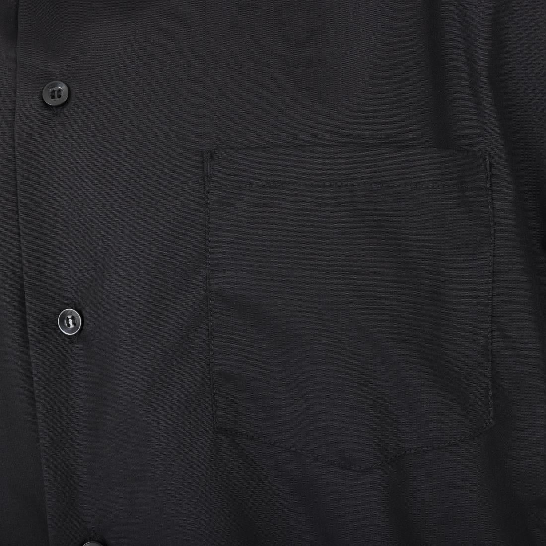 Chef Works Unisex Cool Vent Chefs Shirt Black M