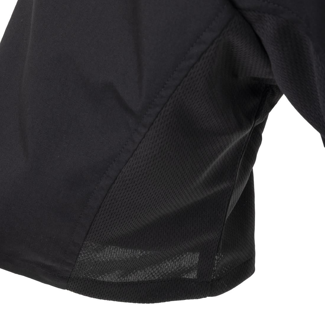 Chef Works Unisex Cool Vent Chefs Shirt Black M