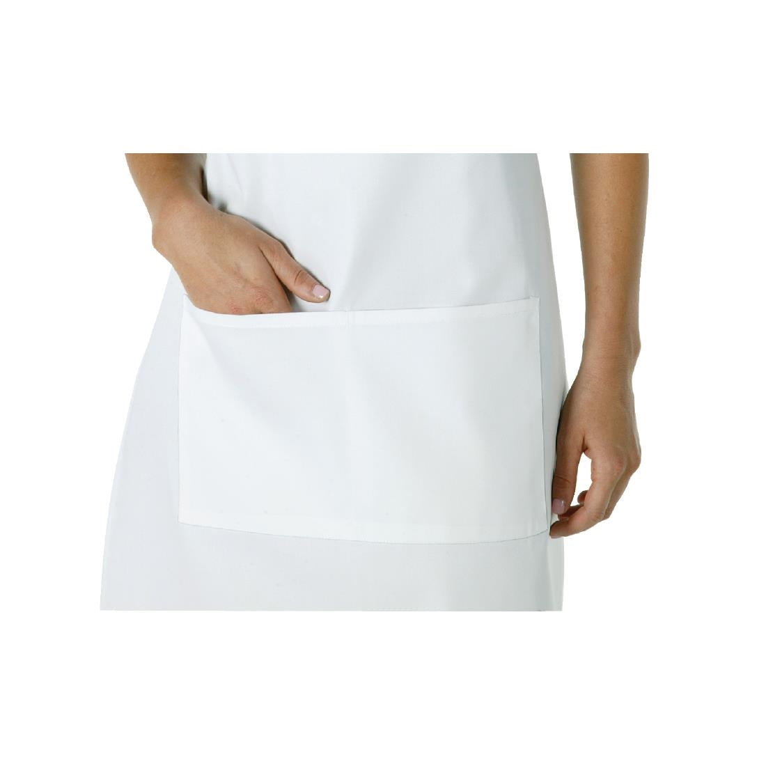 Chef Works Bib Apron White