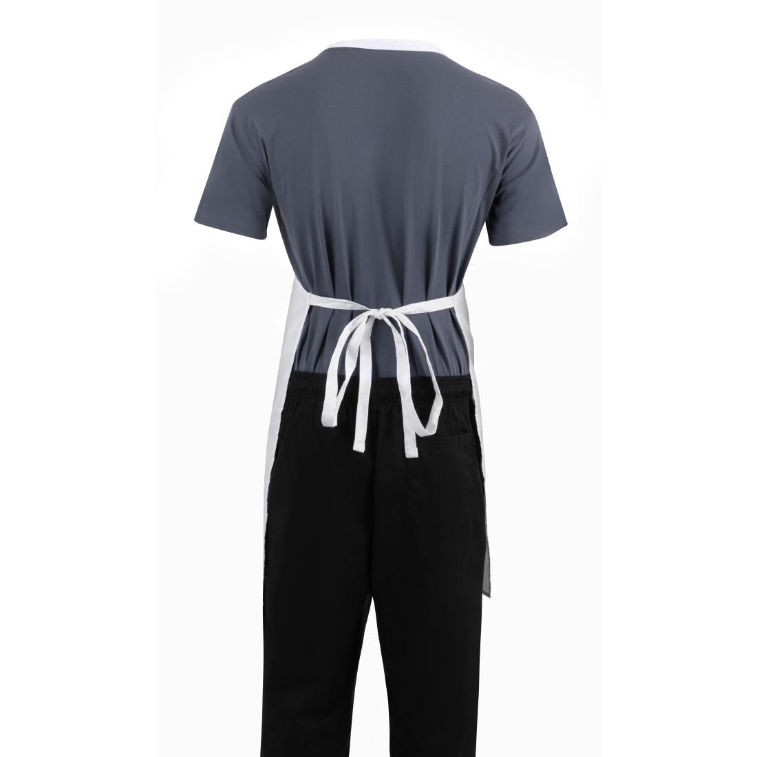 Chef Works Bib Apron White