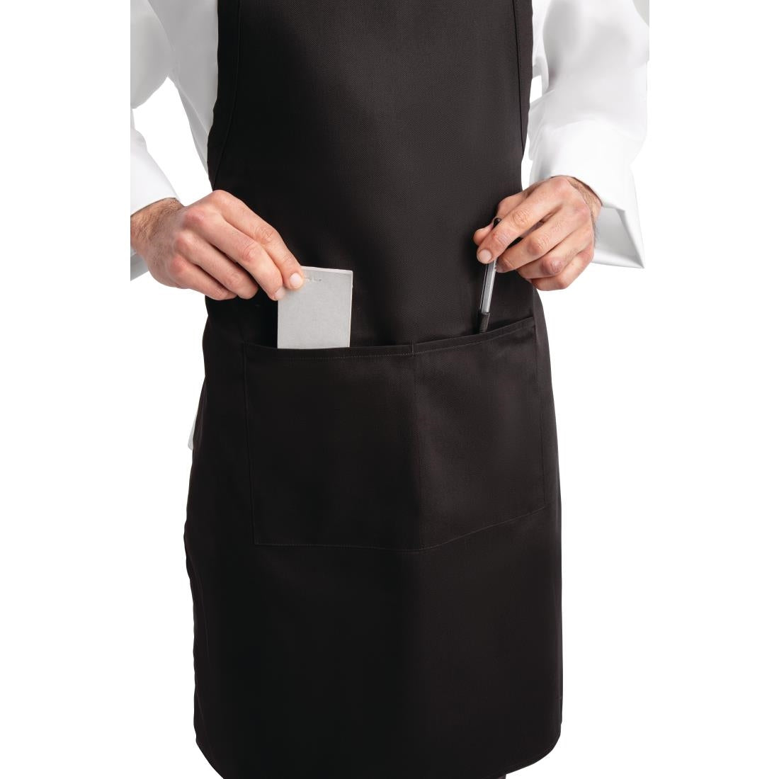 Chef Works Bib Apron Black