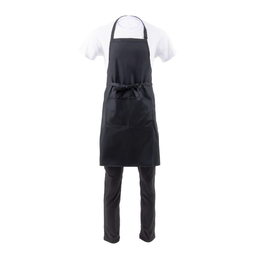 Chef Works Bib Apron Black