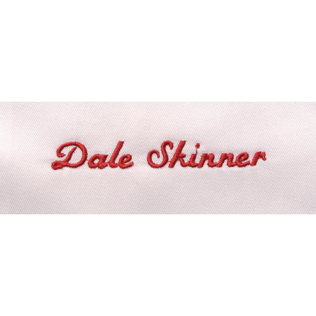 General Lettering Embroidery (up to 30 letters)