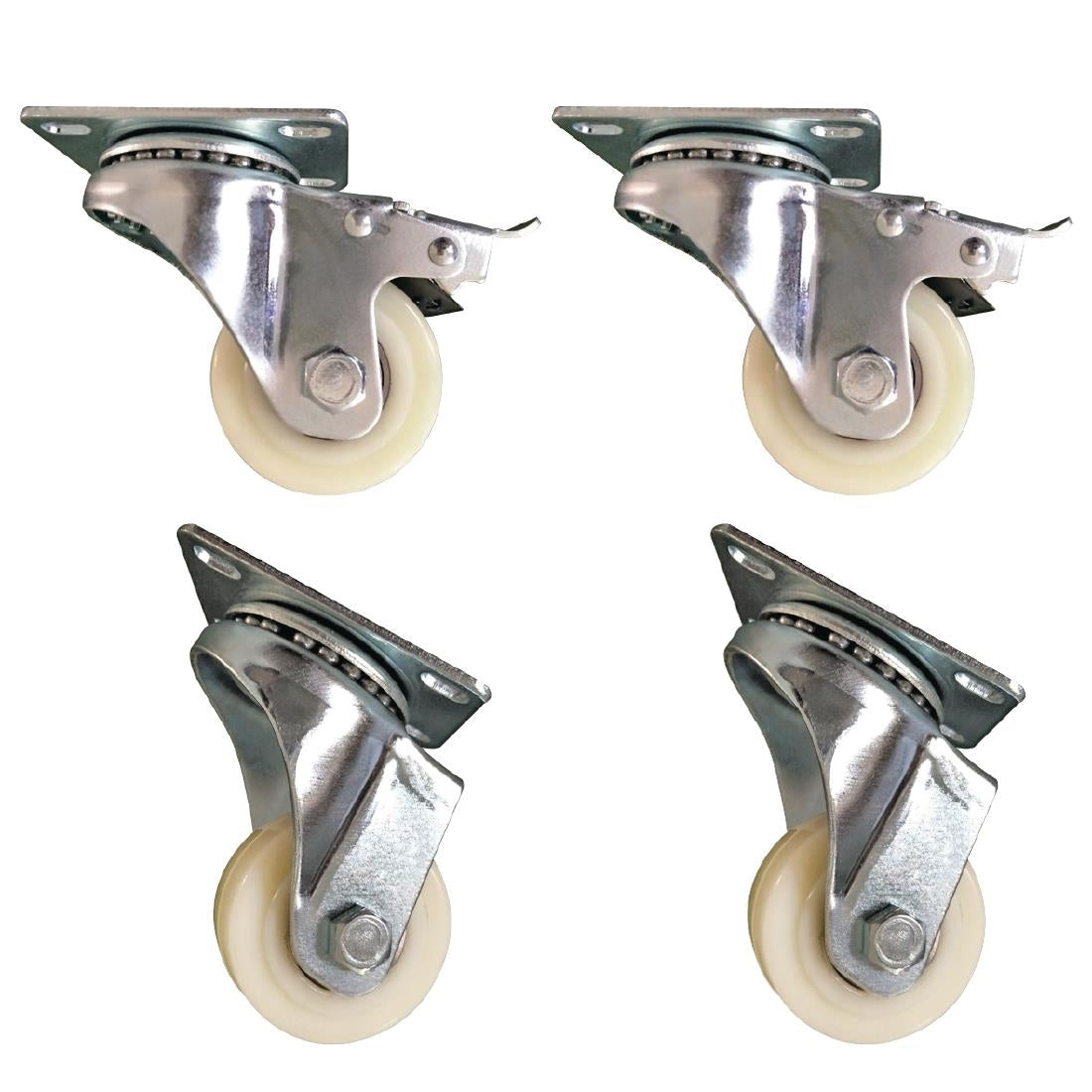 Polar Complete Castor (4 Pack)