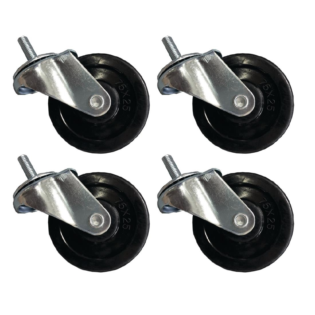 Buffalo Castor Set for Combi BBQ and Griddle