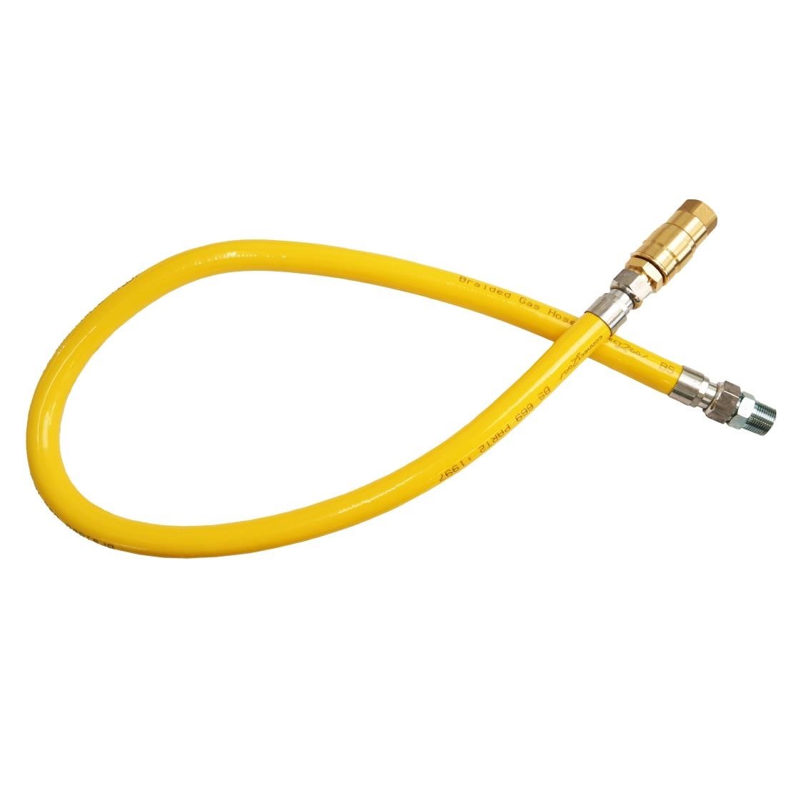 Connect2Gas Braided Quick Release Gas Hose 3/4"x1000mm