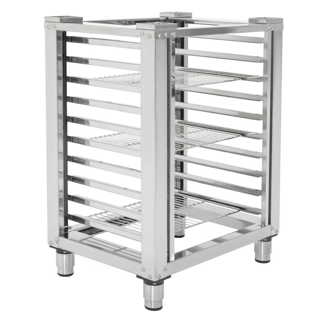 Buffalo Freestanding Smart Touchscreen Compact Combi Oven 6 x GN 1/1 with Installation Kit