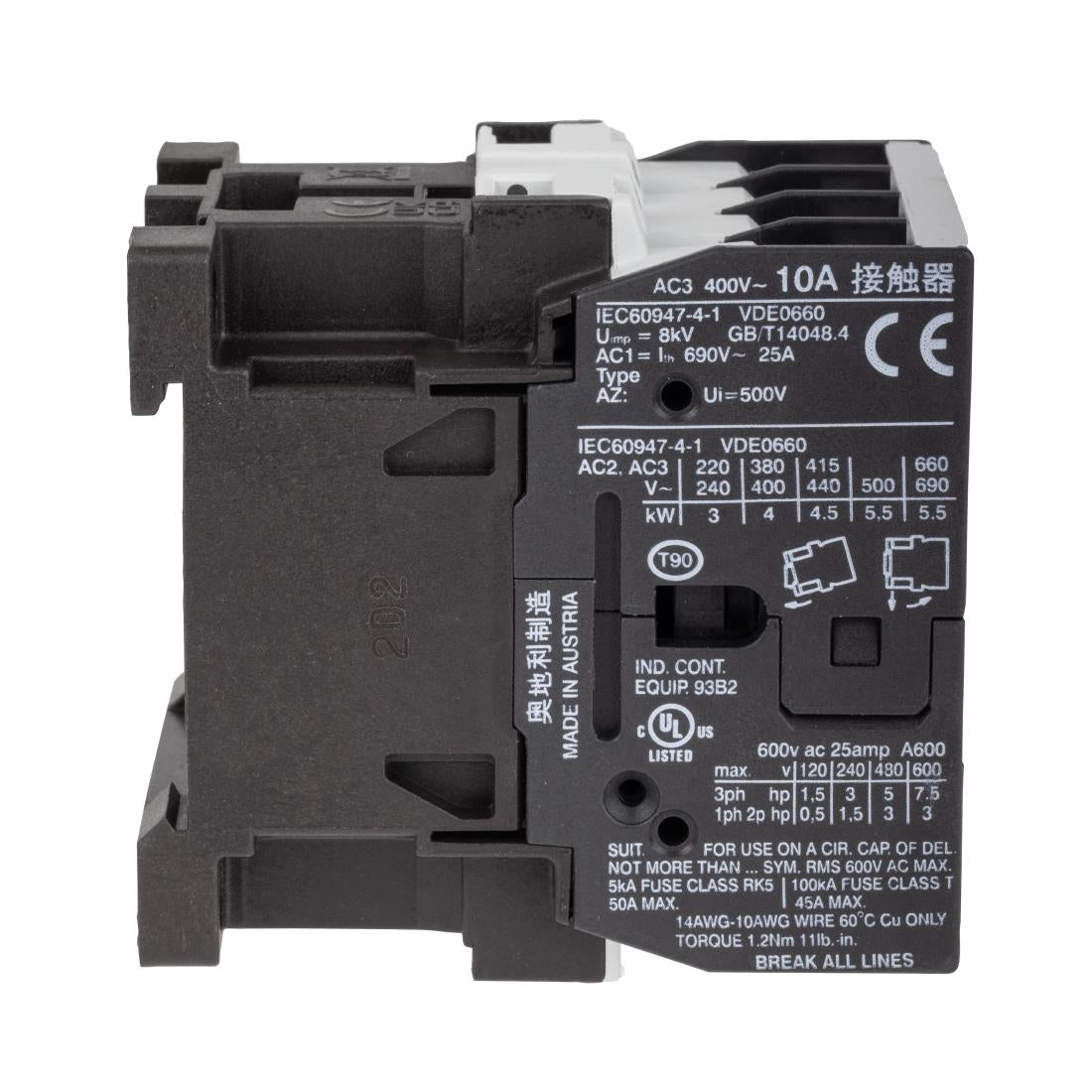 Buffalo Contactor 4 Poles