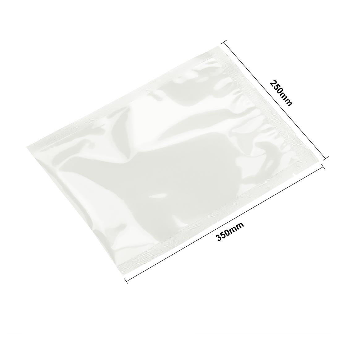 Vogue Compostable Chamber Vacuum Pack Bags 250x350mm (100 Pack)