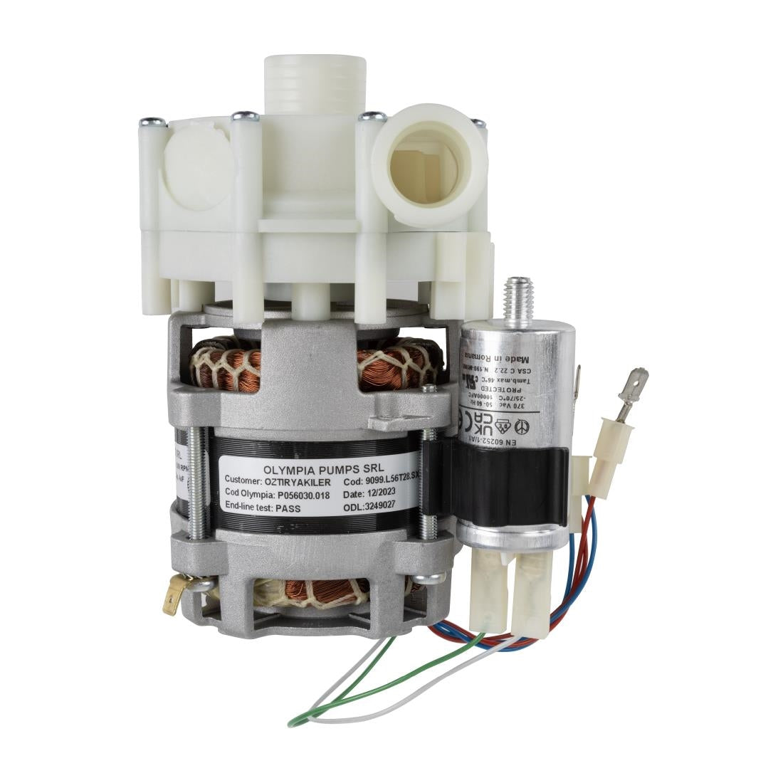 Buffalo Glasswasher Rinse Pump