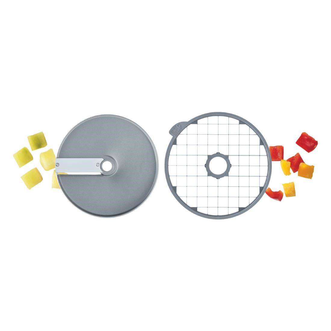 Robot Coupe Expert Mineral 20x20x20mm Dicing Disc Set 28114W