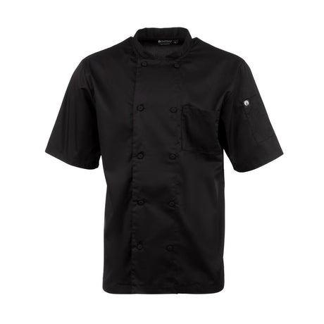 Chefs Works Montreal Unisex Chef Jacket Black M