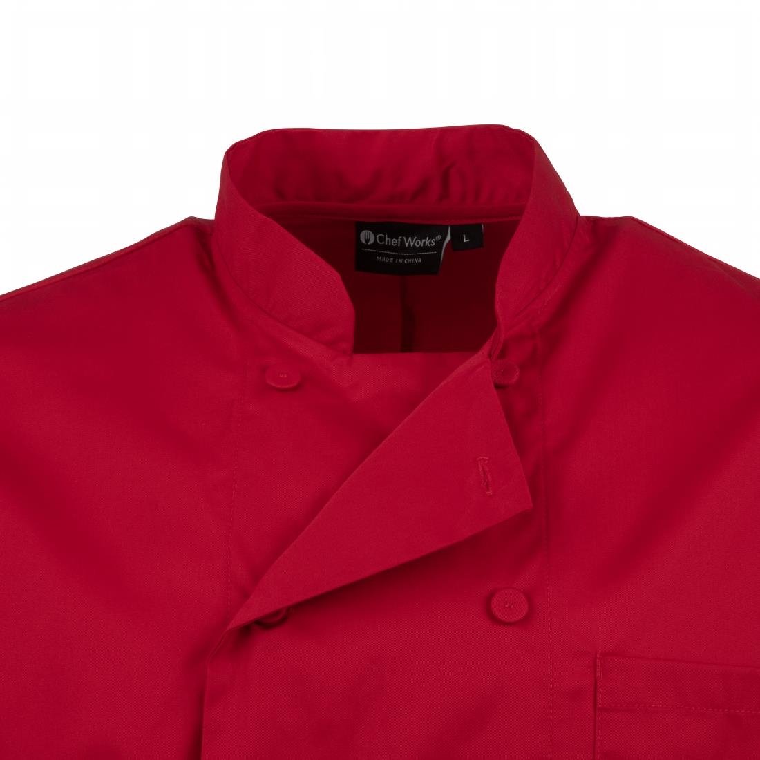 Chef Works Unisex Chef Jacket Red S