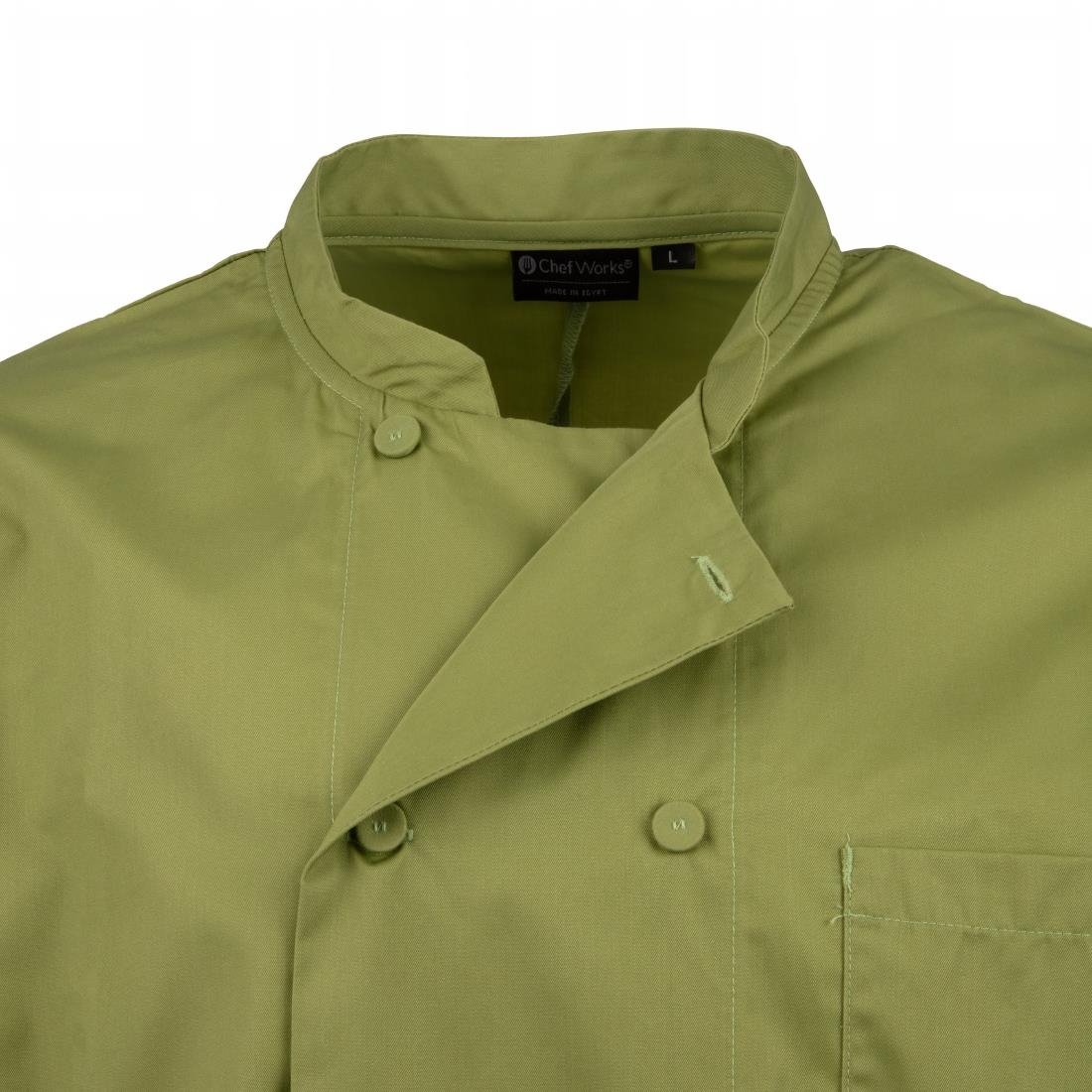 Chef Works Unisex Chef Jacket Lime M