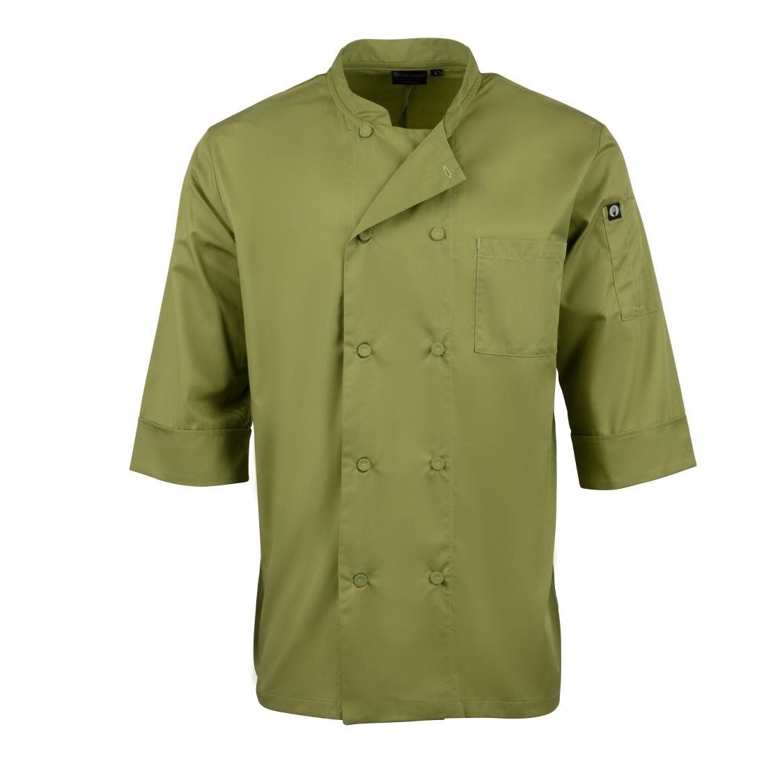 Chef Works Unisex Chef Jacket Lime M