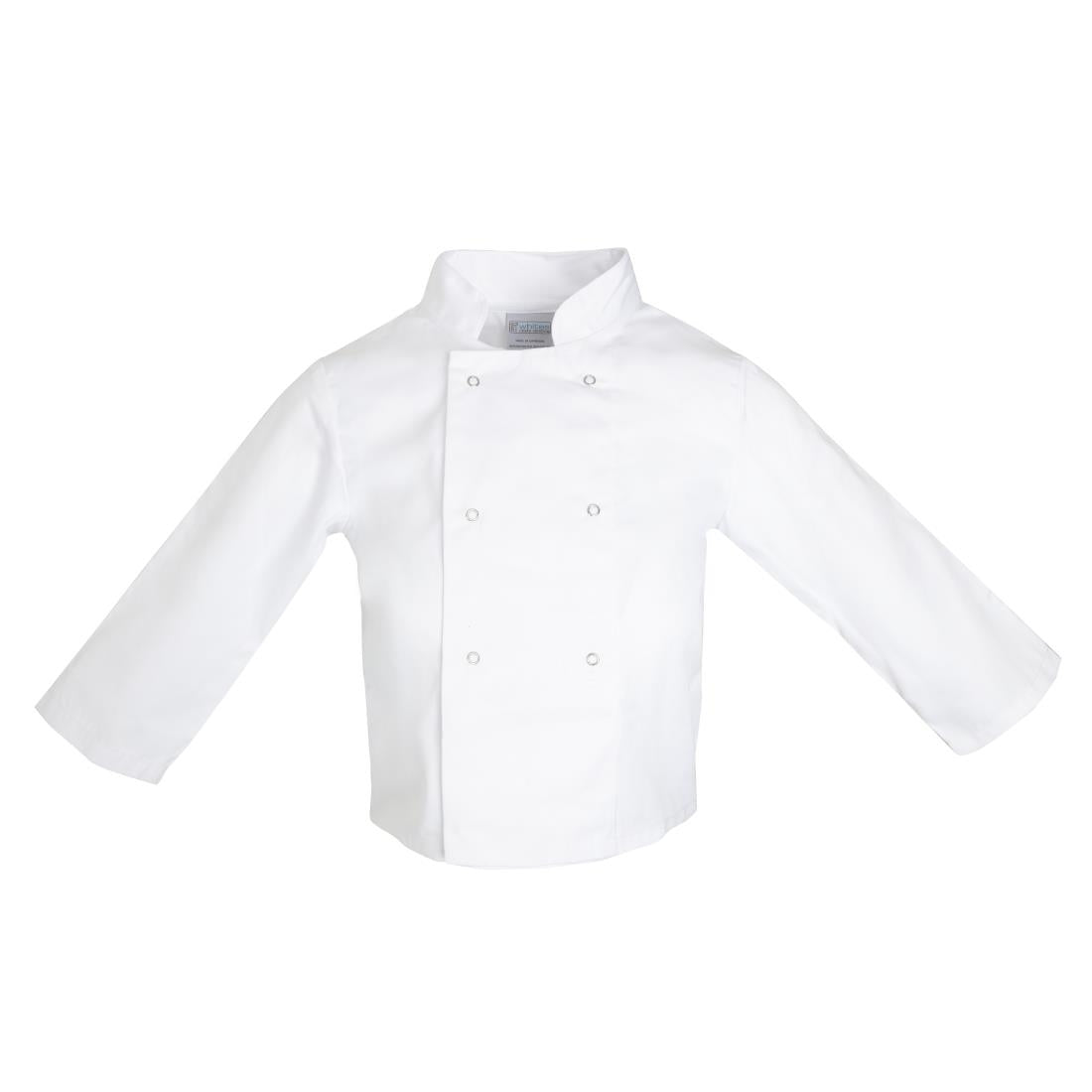 Whites Childrens Unisex Chef Jacket White S