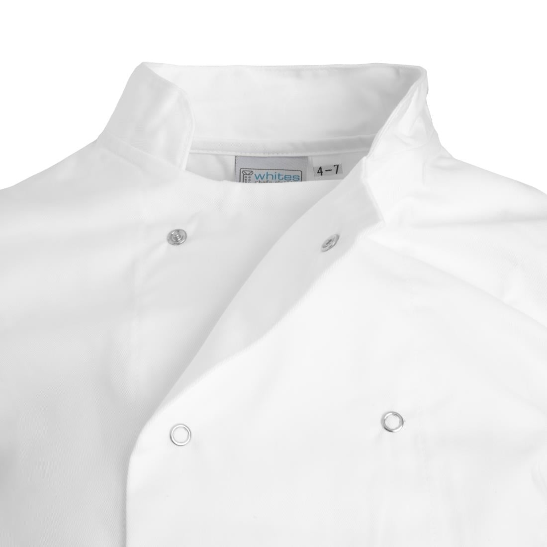 Whites Childrens Unisex Chef Jacket White S