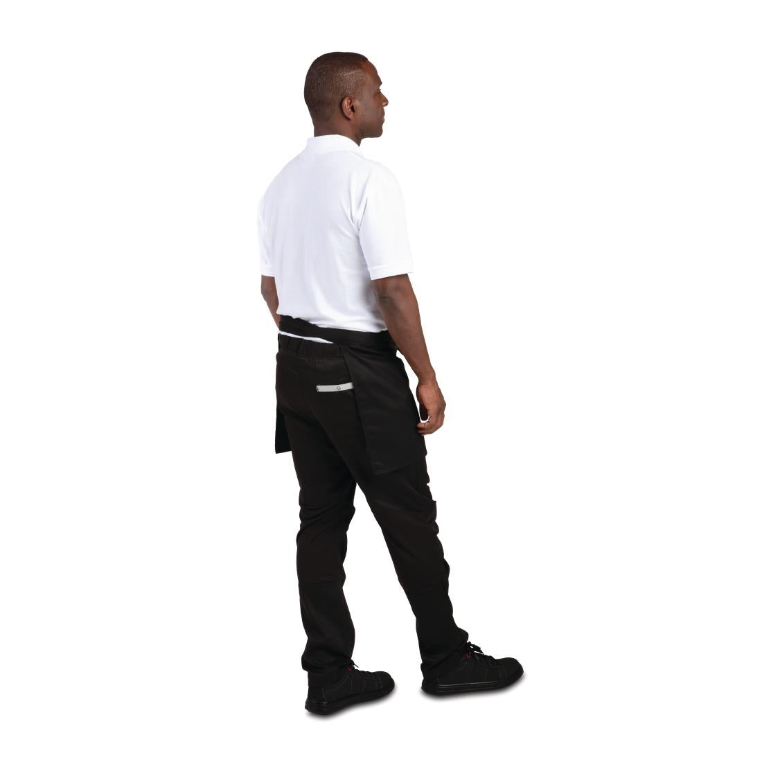 Whites Waist Aprons Black (5 Pack)