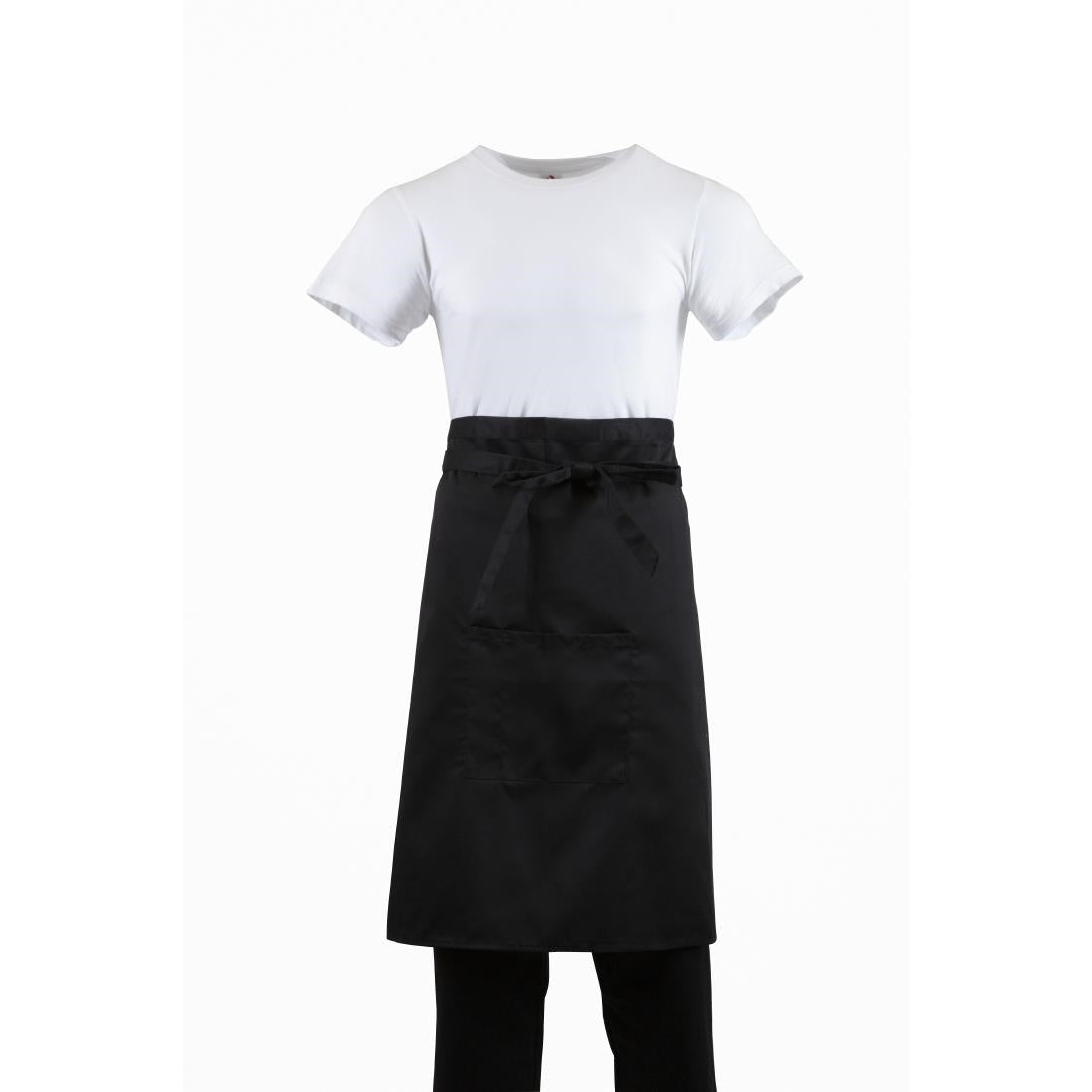 Whites Bistro Apron Black