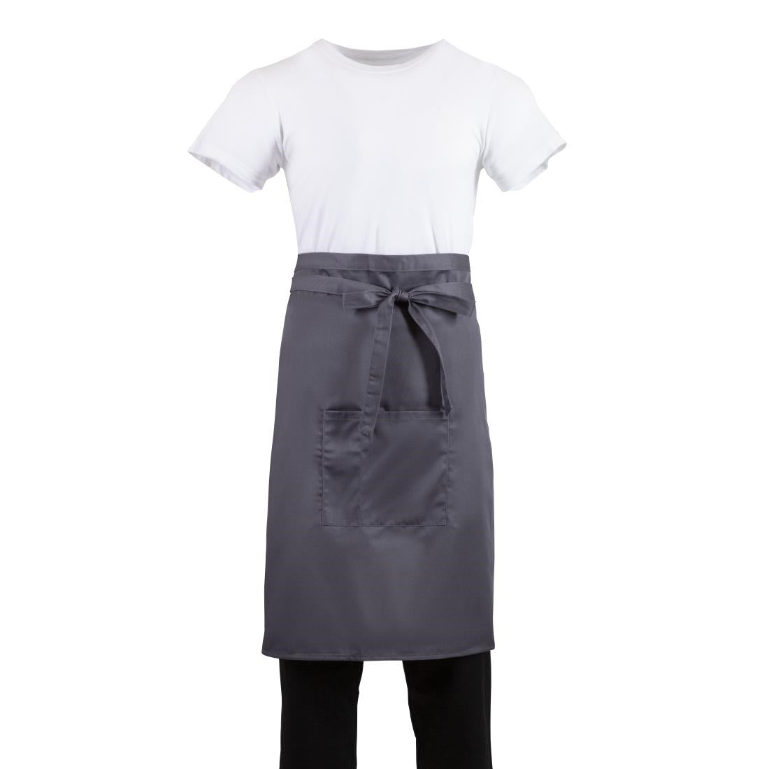 Whites Bistro Apron Charcoal