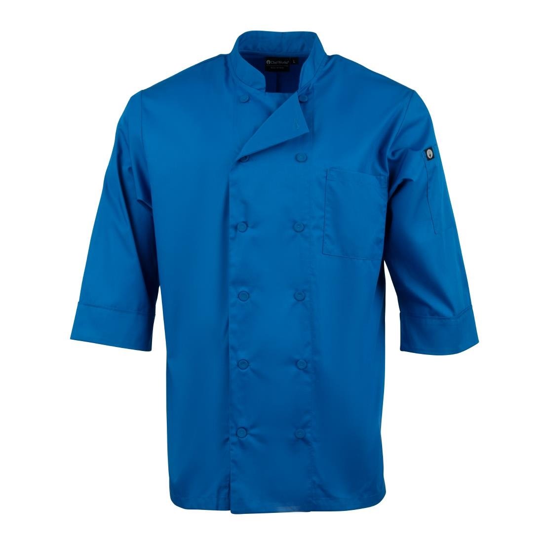 Chef Works Unisex Chef Jacket Blue XS