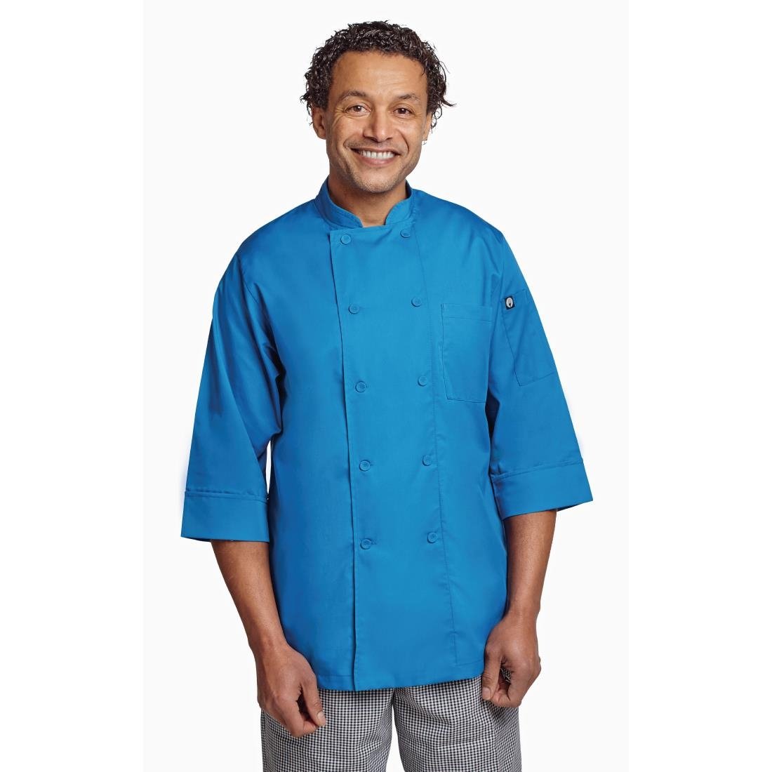 Chef Works Unisex Chef Jacket Blue XL