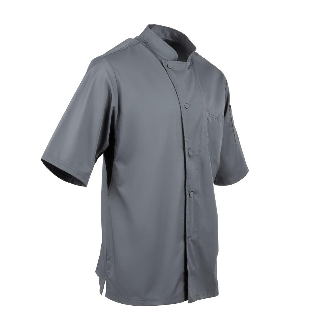 Chef Works Valais Signature Series Unisex Chef Jacket Grey 2XL