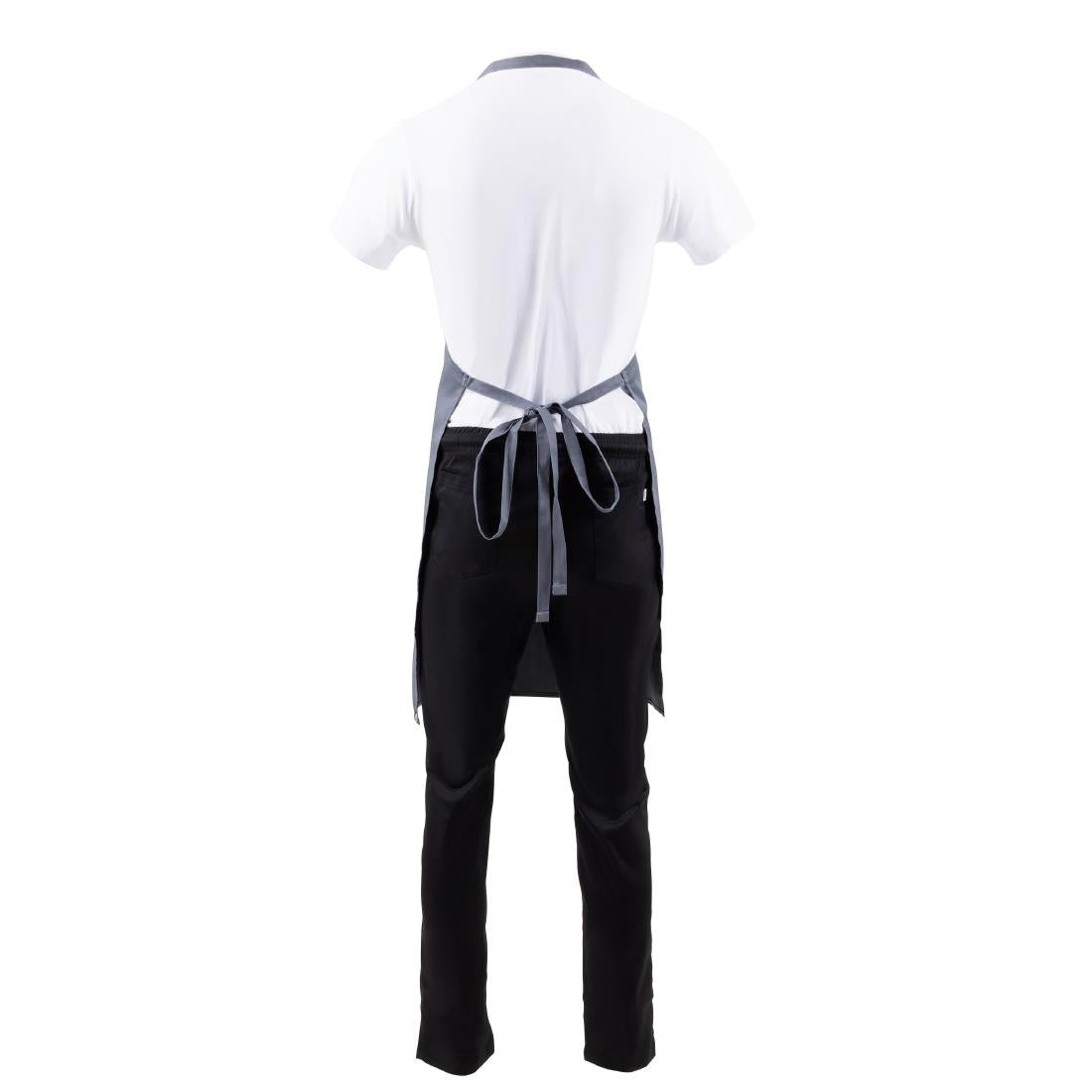 Chef Works Bib Apron Grey