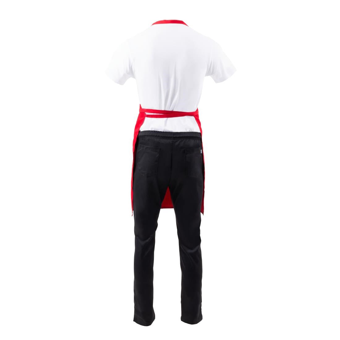 Chef Works Bib Apron Red