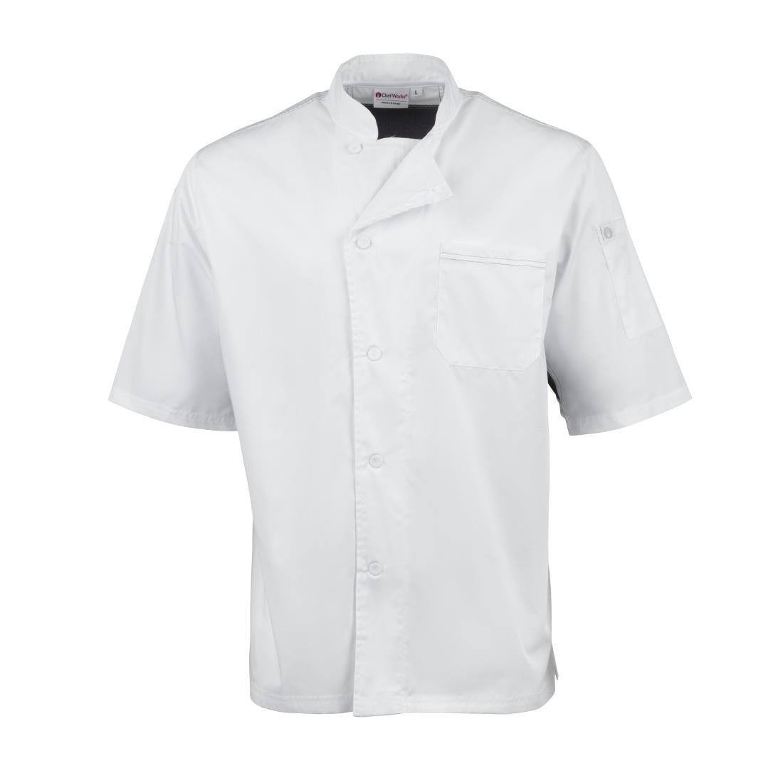Chef Works Valais Signature Series Unisex Chef Jacket White XL