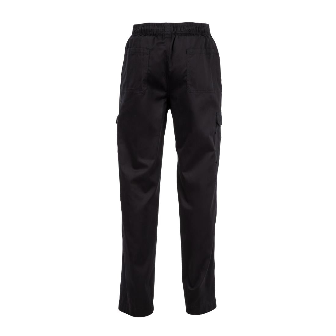 Chef Works Unisex Classic Fit Cargo Chefs Trousers Black XL