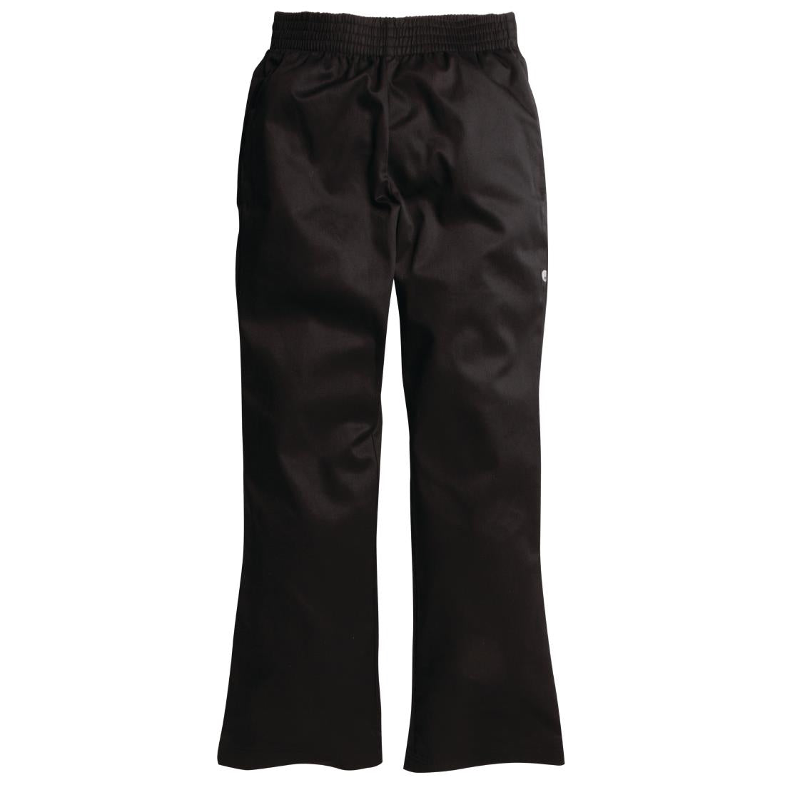 Chef Works Womens Basic Baggy Chefs Trousers Black XS