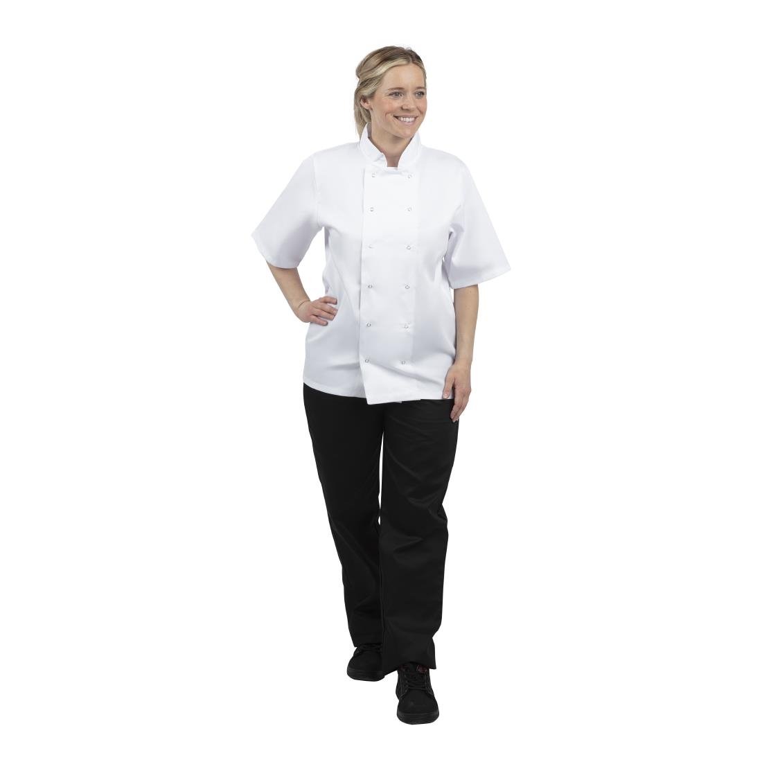 Whites Boston Unisex Chef Jacket White XL
