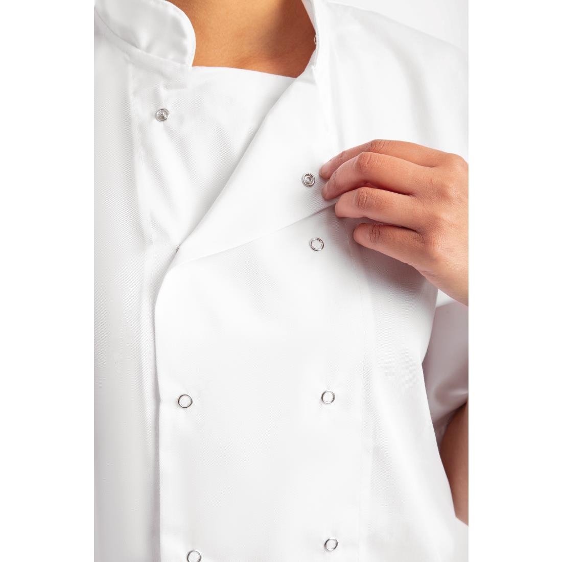 Whites Boston Unisex Chef Jacket White XS