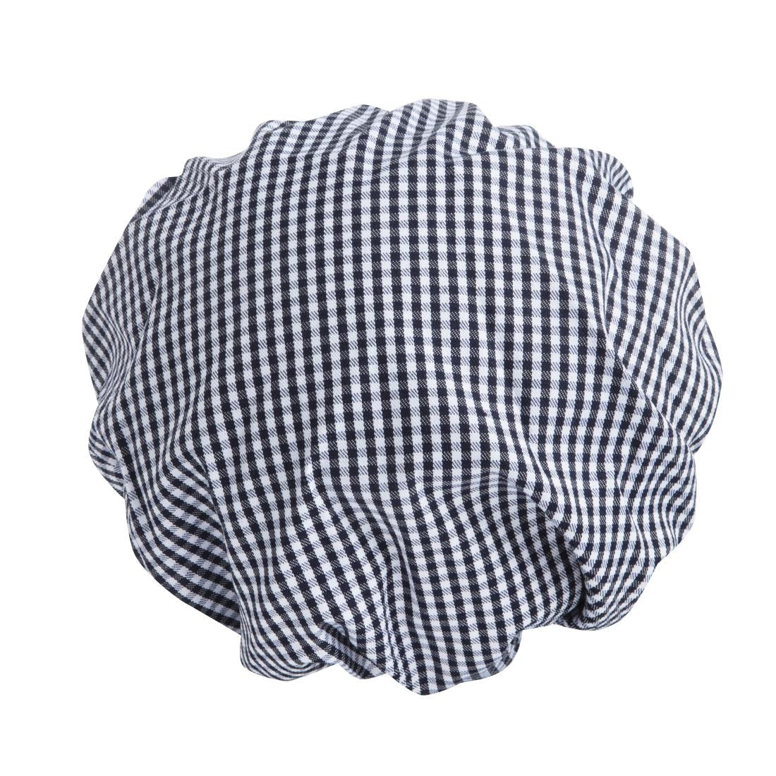Whites Peaked Unisex Hat Blue & White Check