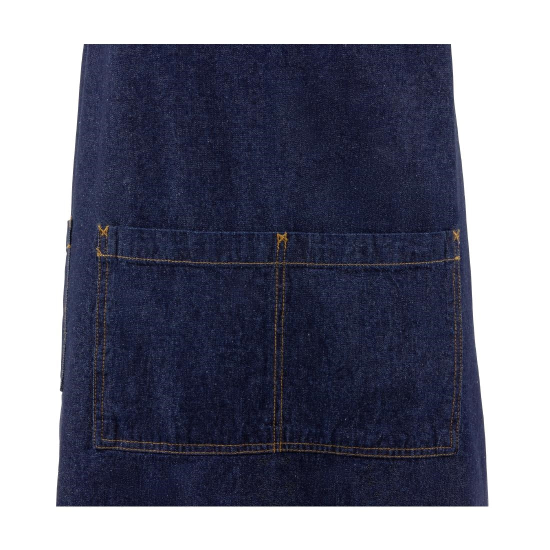 Chef Works Urban Memphis Wide Bib Apron Indigo
