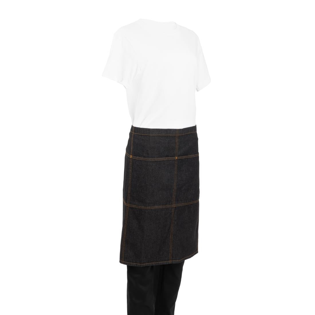 Chef Works Urban Memphis Bistro Apron Black