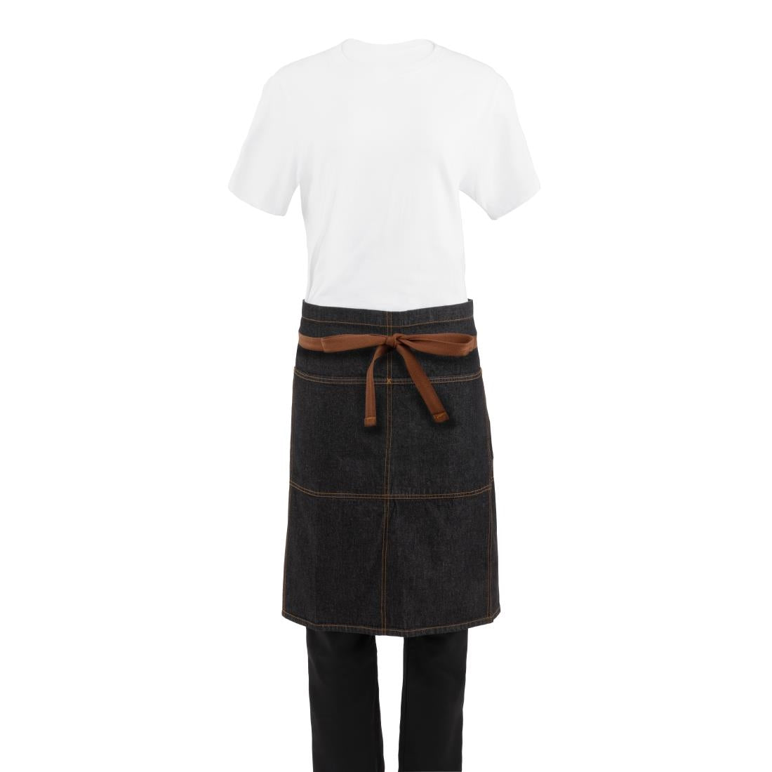 Chef Works Urban Memphis Bistro Apron Black