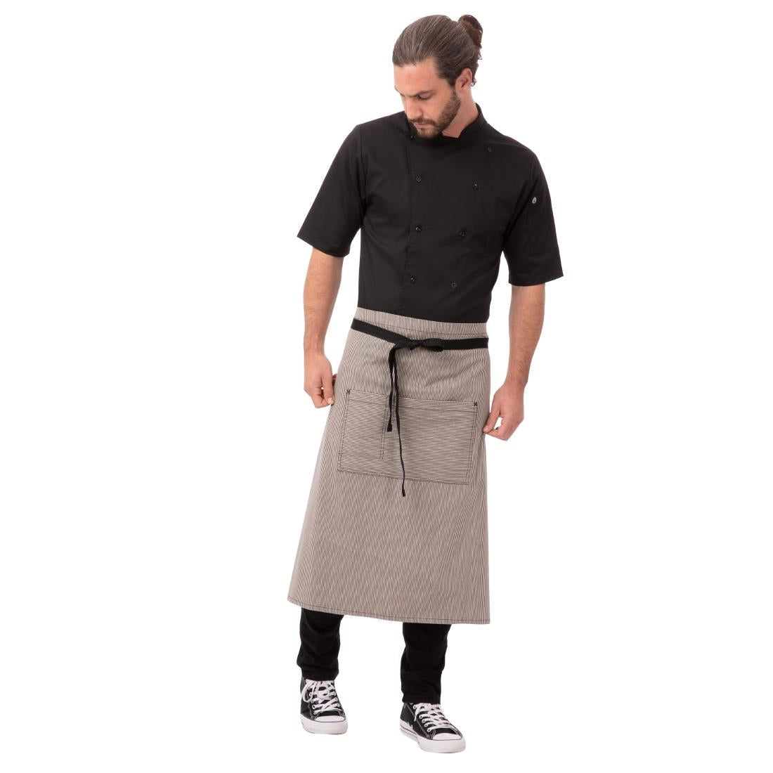Chef Works Urban Portland Bistro Apron Grey
