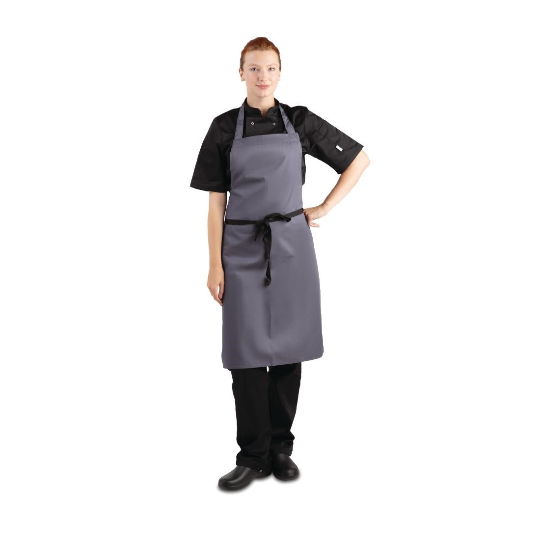 Whites Bib Apron Charcoal