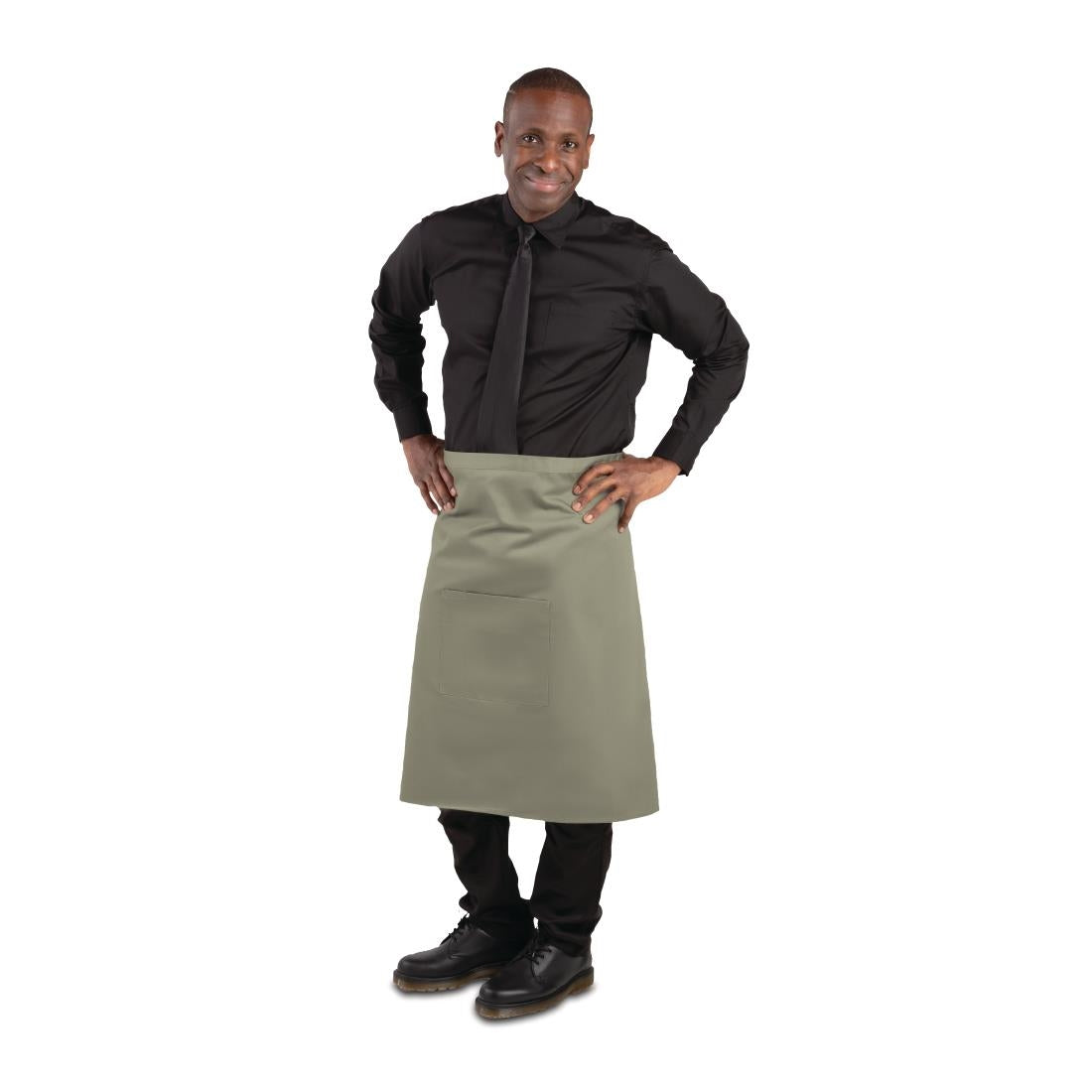 Whites Bistro Apron Olive
