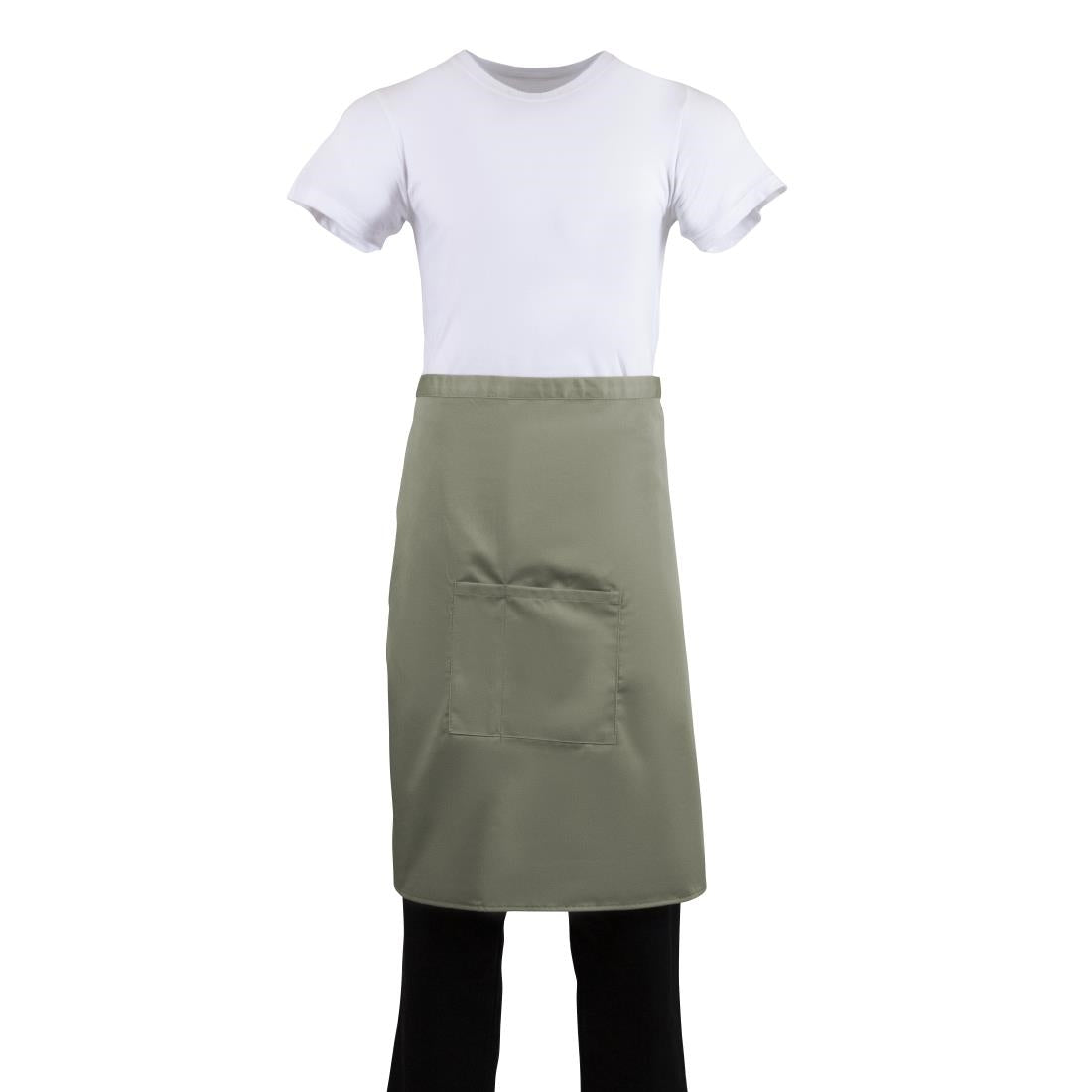 Whites Bistro Apron Olive